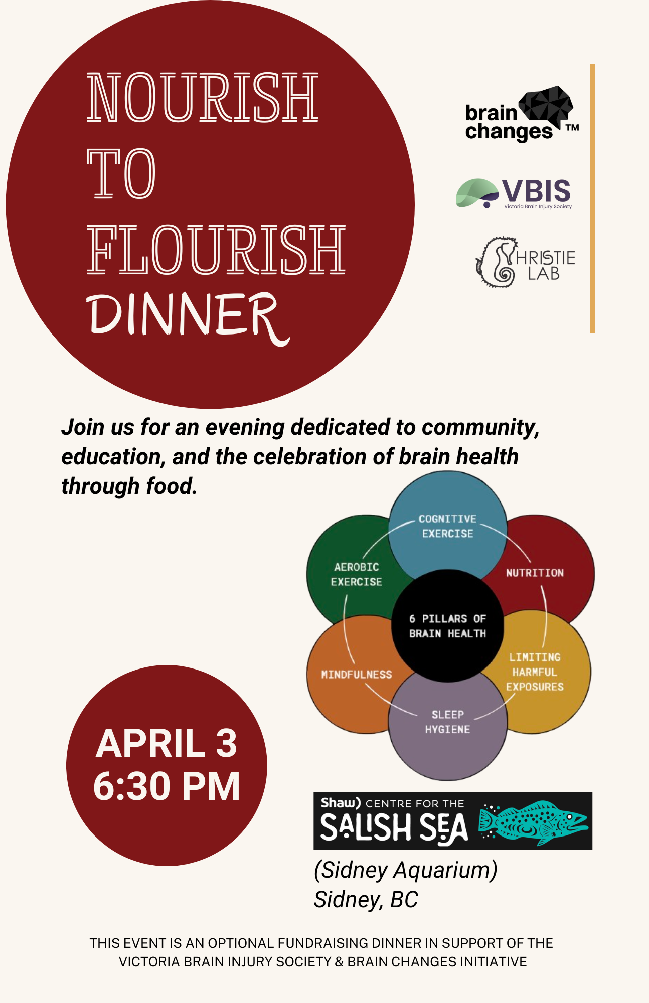 NOURISH TO FLOURISH DINNER - 2025 BRAIN HEALTH SUMMIT